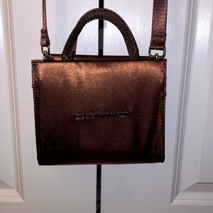 Brandon Blackwood Chocolate “End systemic Racism” mini bag.